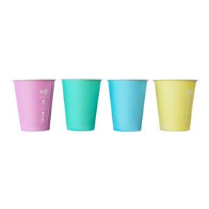 An image of 12oz pastel aqueous cups