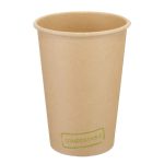 An image of a 10oz/slim Raw Coffee Cup