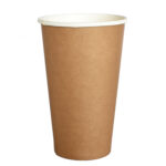 An image of a 16oz Brown Coffee Cup