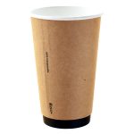 An image of 16oz Kraft Coffee Cups