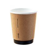 An image of 8oz Kraft Coffee Cups