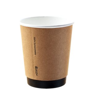 An image of a Compostable Kraft Coffee Cup