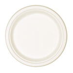 An image of a Compostable sugarcane plate