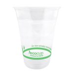 An image of a 500ml/16oz PLA clear cup