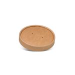 An image of a 90mm Kraft Container Lid