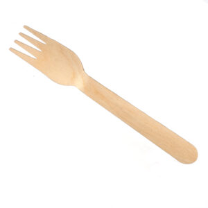 An image of a Compostable wooden fork